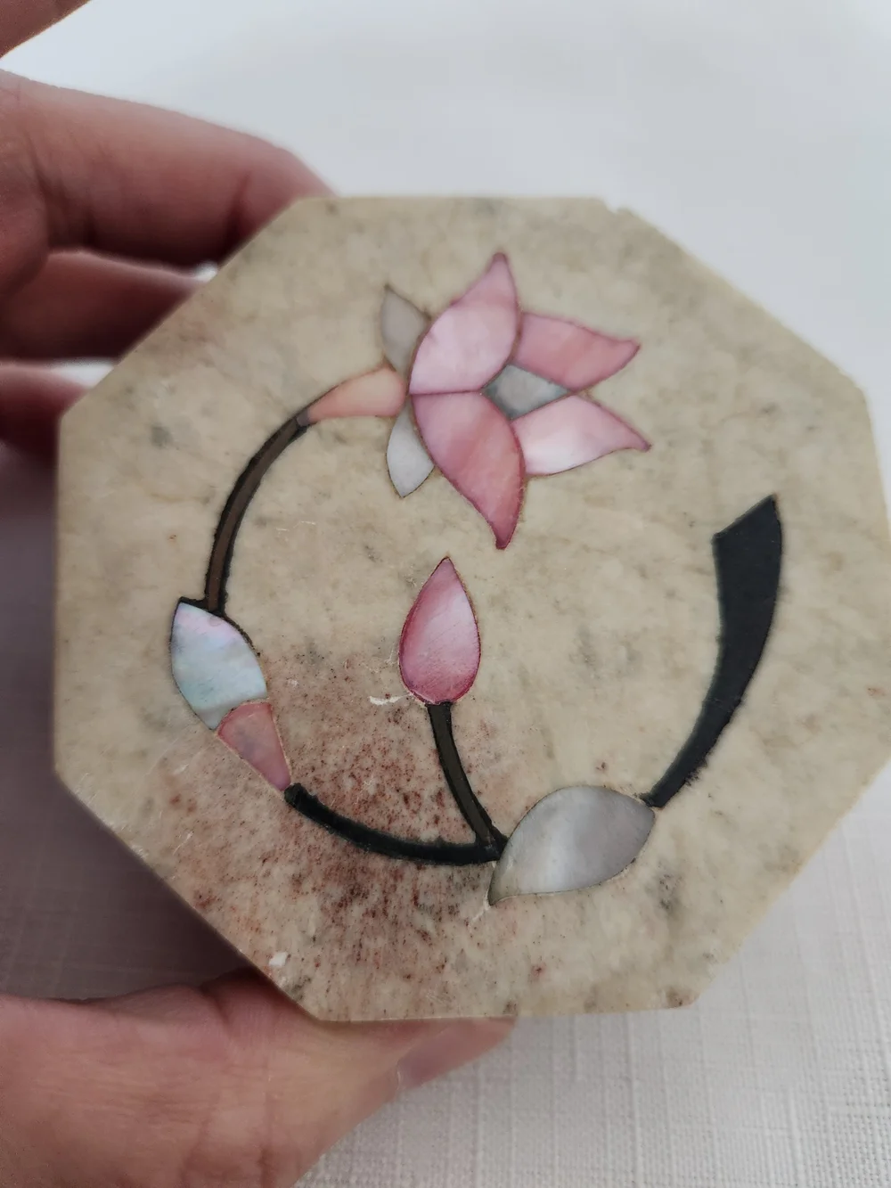 Fetco octagonal stone